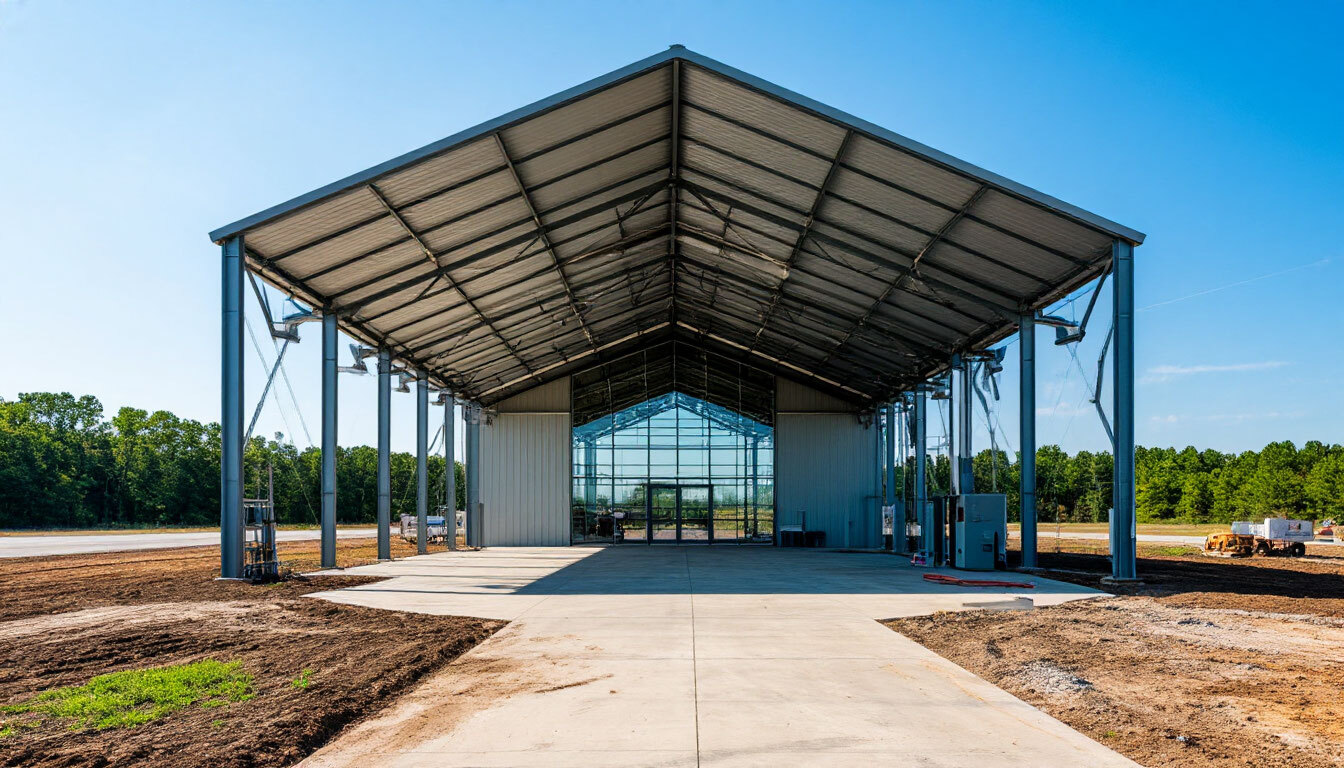 Строительство ангаров цена