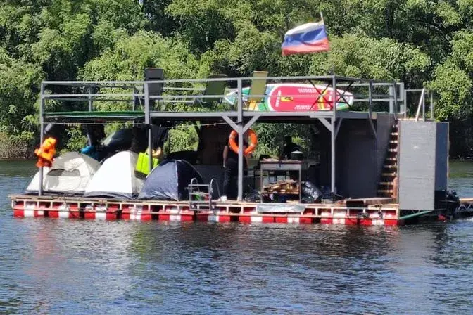 Река Дон, участок маршрута сплава