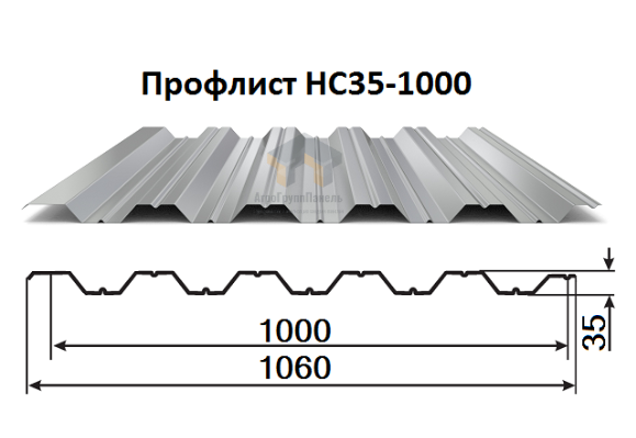 Профнастил НС35