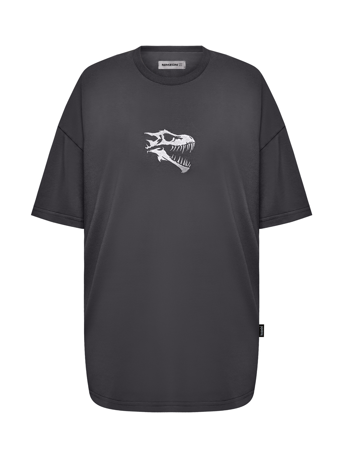 съемка серой футболки без модели 