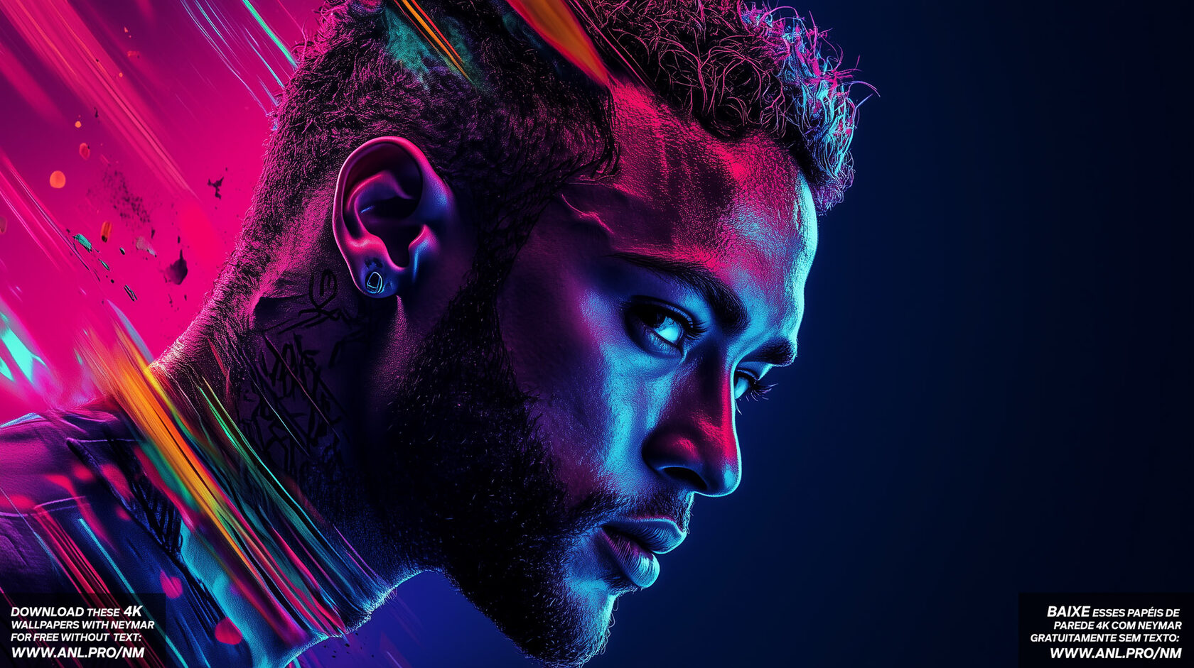 Neymar Jr. papéis de parede para pc 4k 2k 1080p