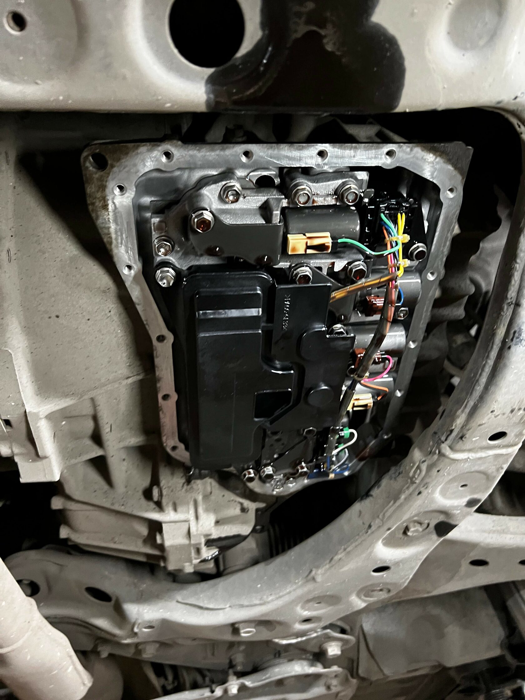 Установка нового фильтра АКПП