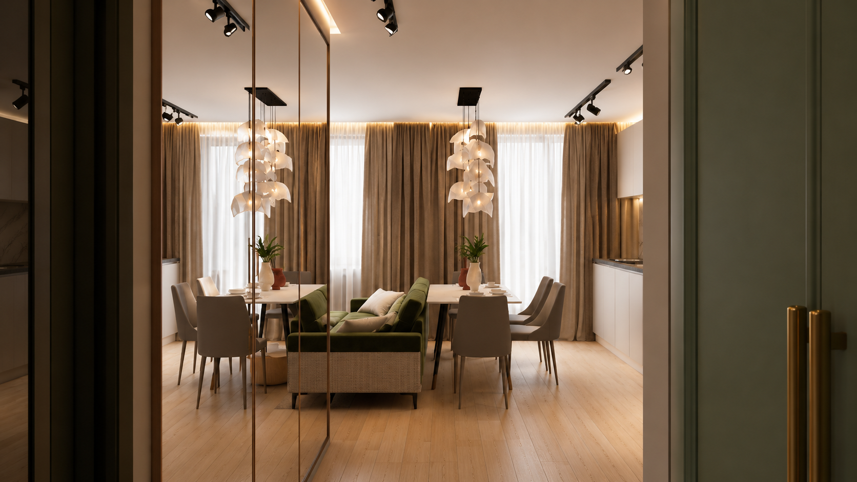 Квартира 49 м² — интерьер