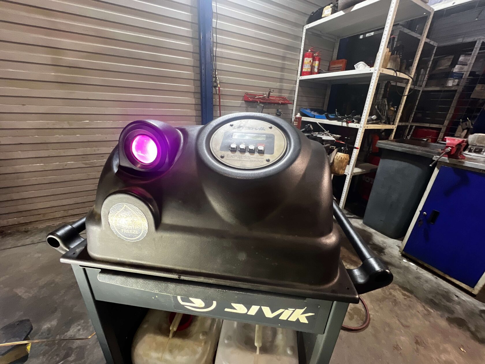 Результат замены охлаждающей жидкости