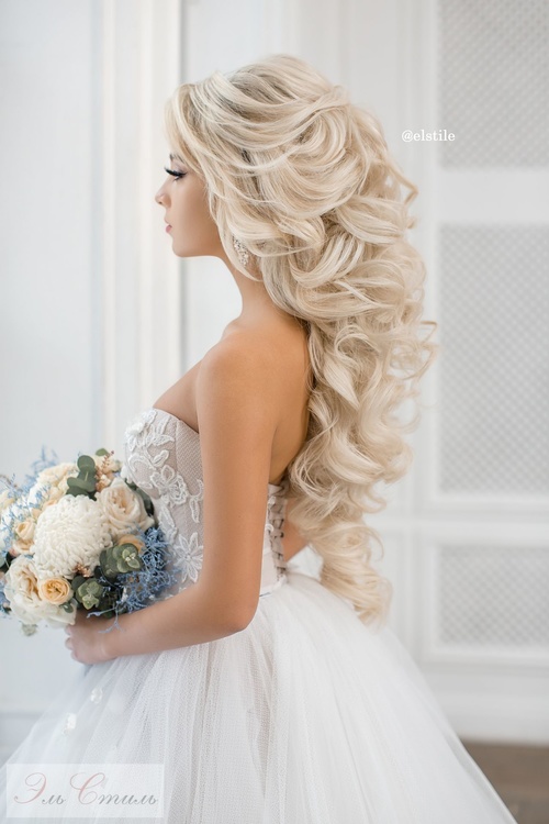 Свадебные прически из волос средней длины. Прическа невесты на средние волосы