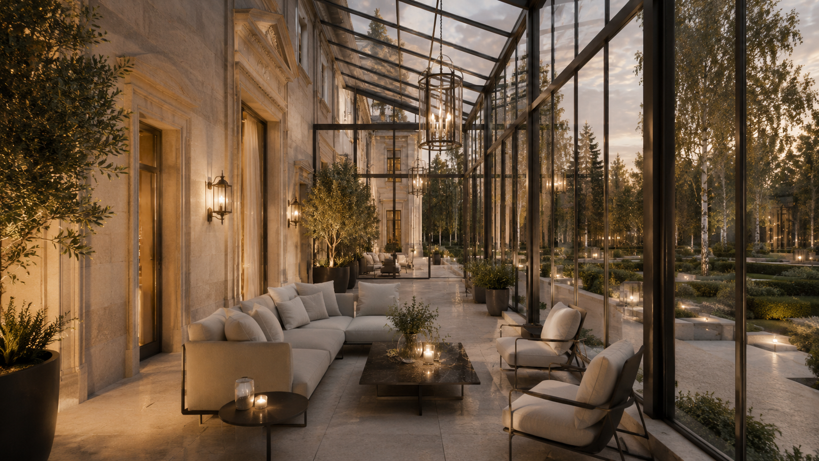NOETERRA estate architecture moodboard