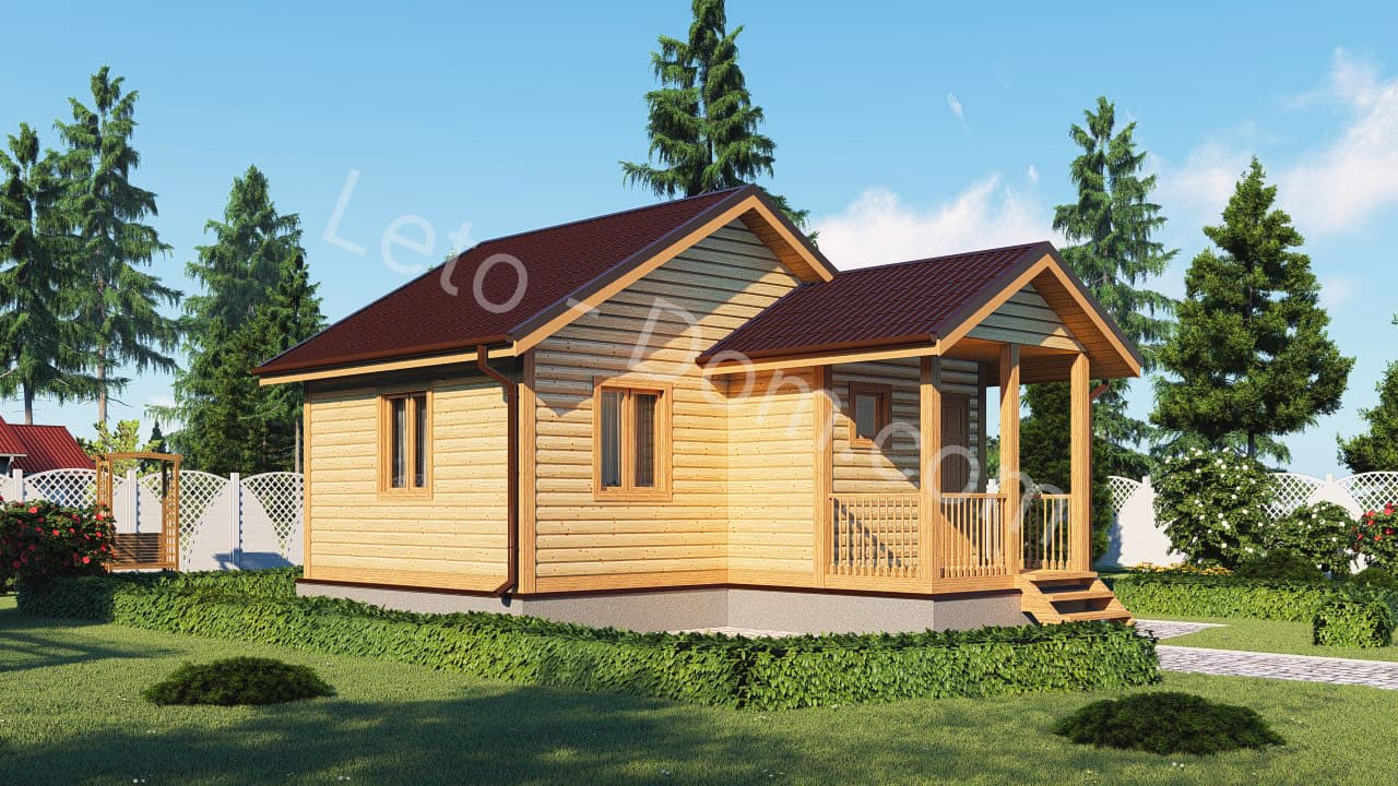 дом из бруса