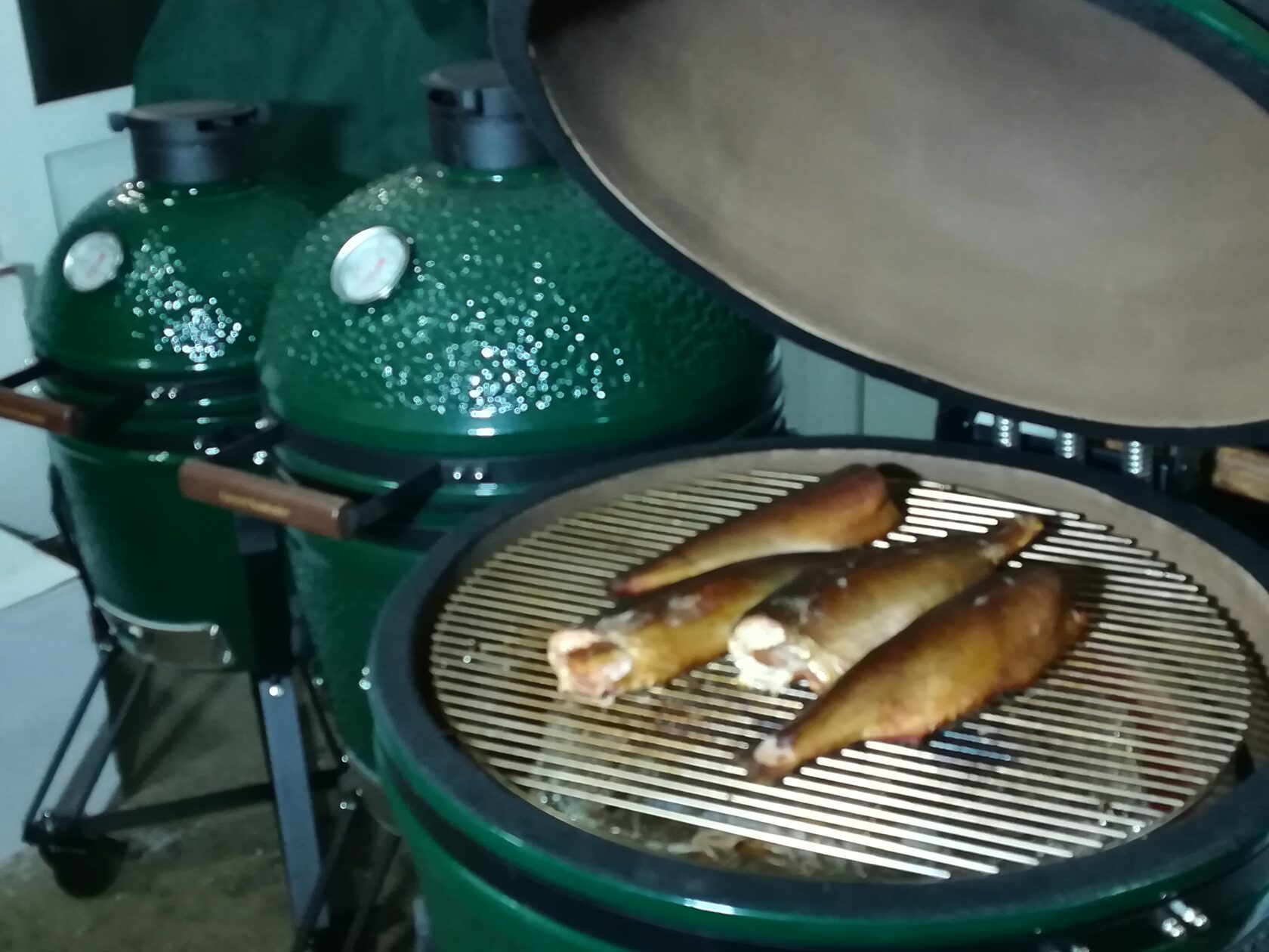 Керамические грили Green Kamado.