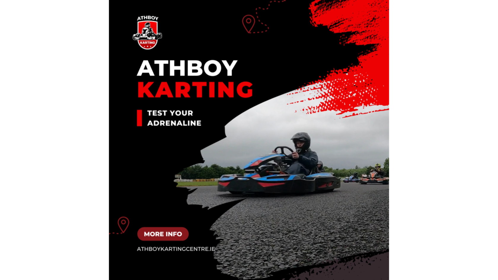 Weekend karting activity in Athboy