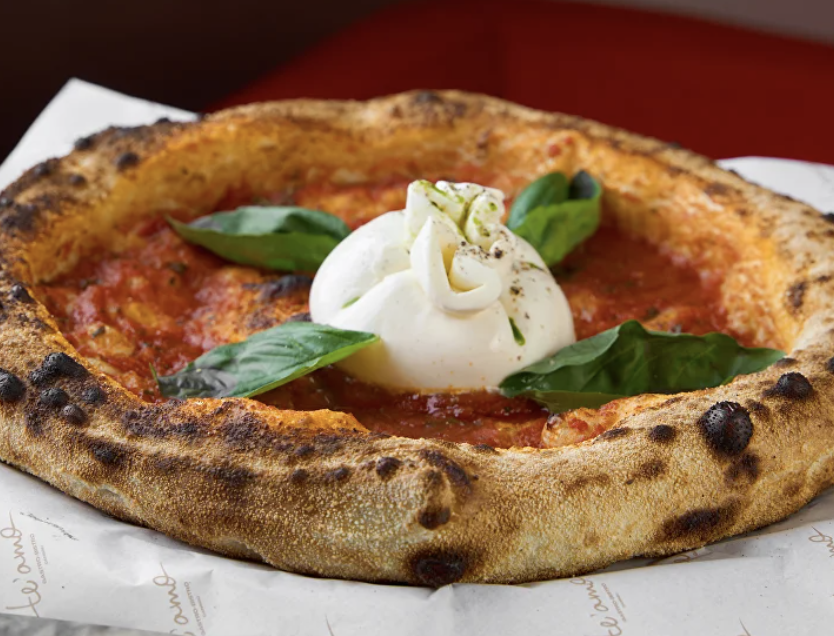 Burrata Pizza in Canggu