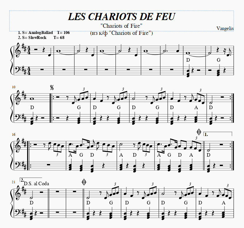 Les Chariots De Feu