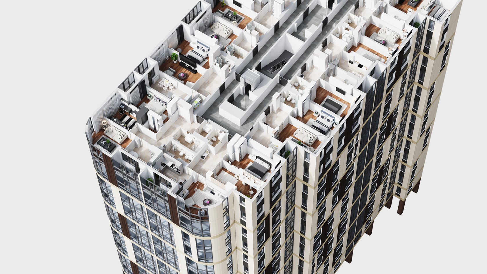 Top Views and Architectural Schemes | Additional Architectural Materials