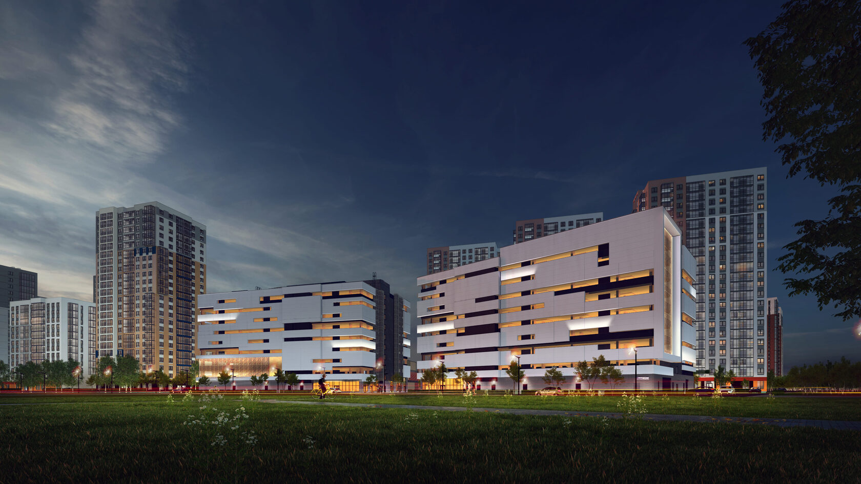 Parking in Novosaratovka