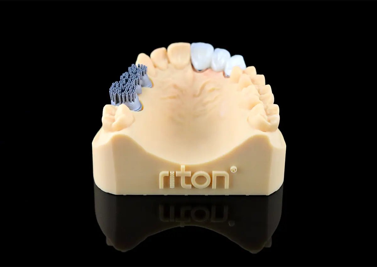 Коронки на модели, напечатанные на Riton M-150Pro