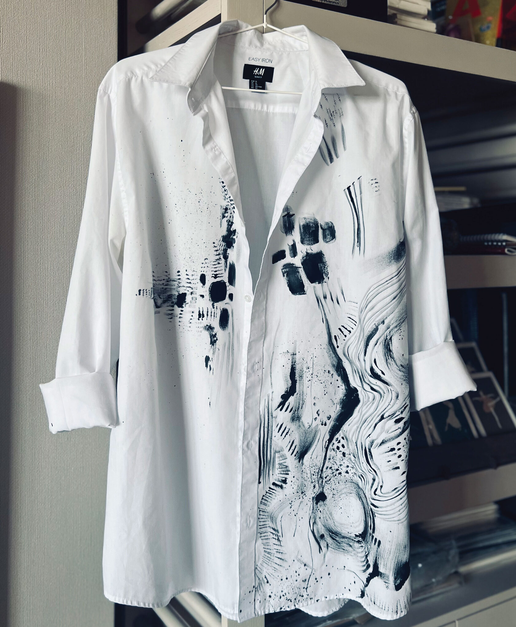 hand-painted shirt