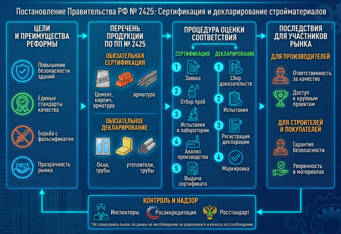 постановление 2425 строительные материалы