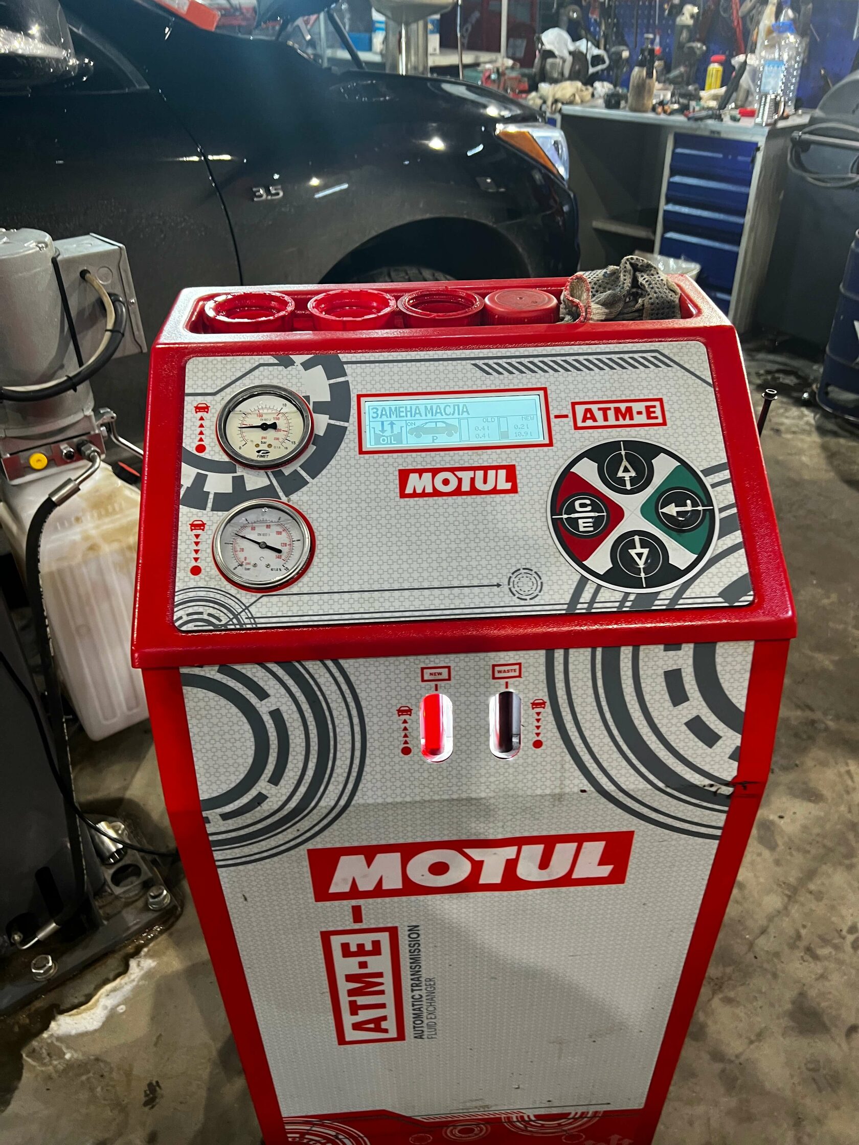 Установка Motul Evo для вариатора Infiniti