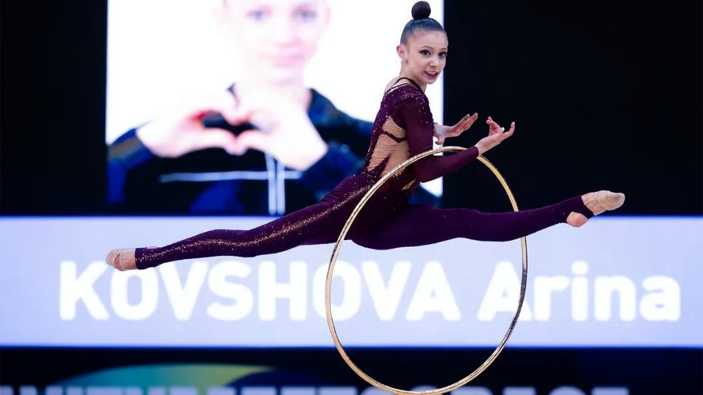 Арина Ковшова и Мария Борисова на Кубке Европы по художественной гимнастике в Баку 2026.