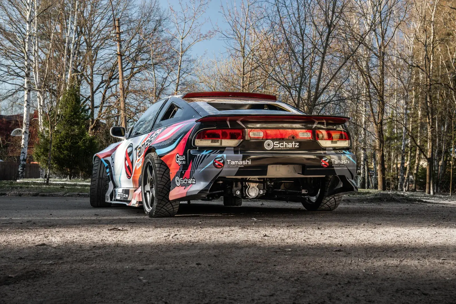 Nissan Tamashi — спортивная ливрея по макету заказчика, ракурс 4