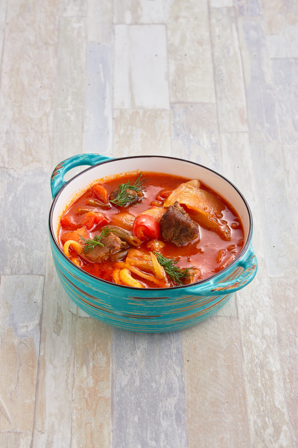 Лагман с говядиной