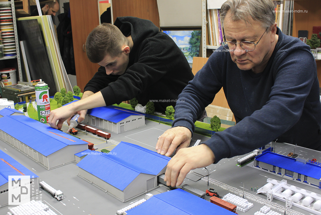 макет базы Фосагро регион