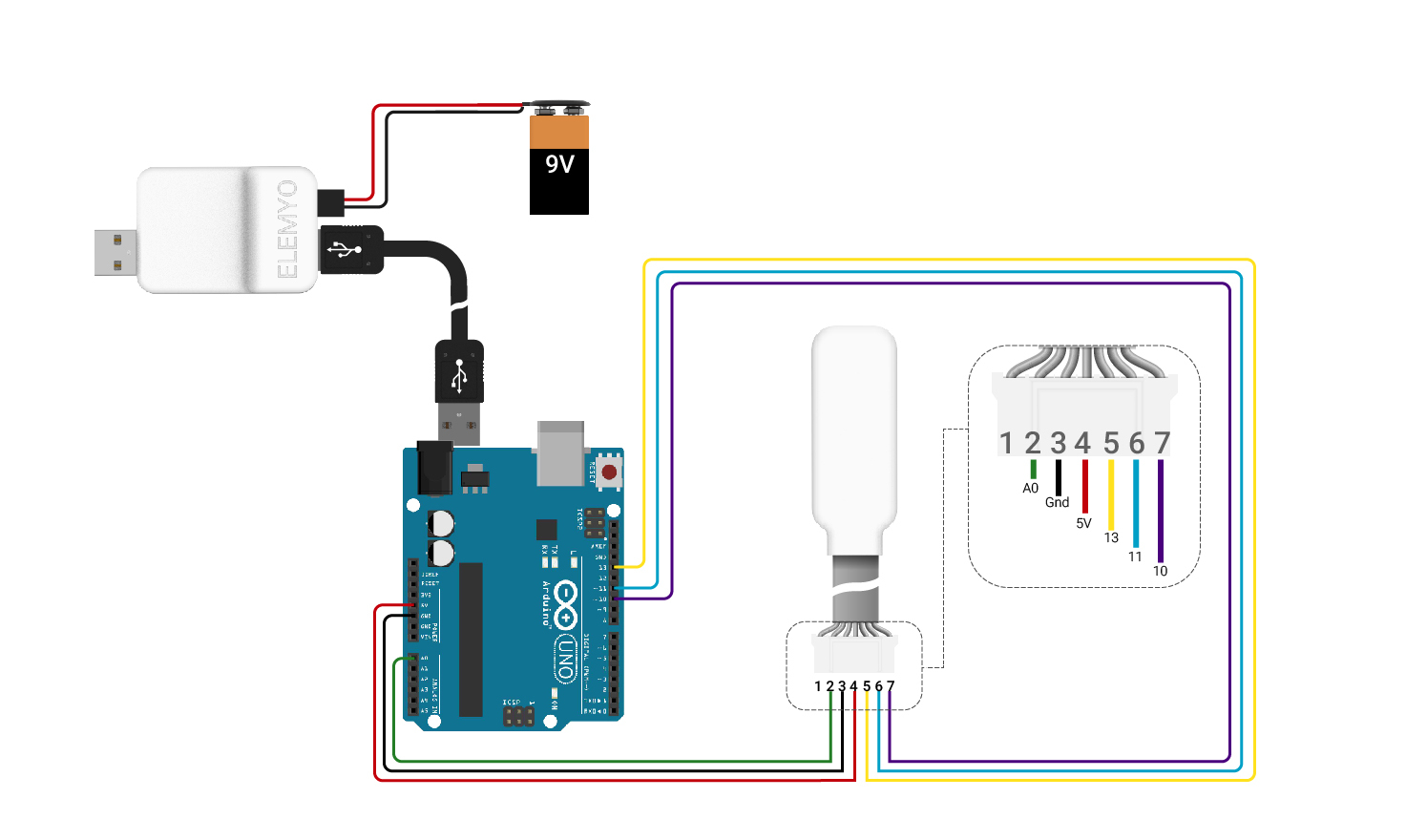 Датчик мышечной активности для arduino проектов