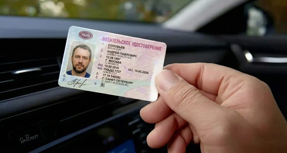 Водительское удостоверение
