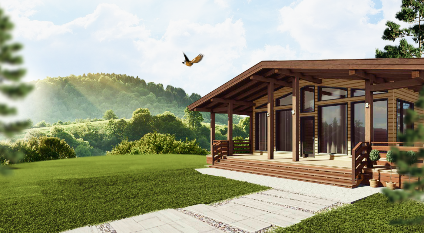 Ейска металлические дома ландшафт