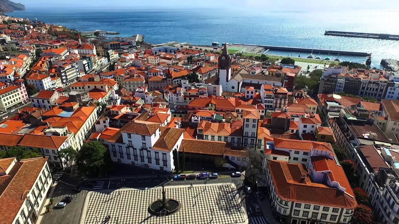 Город Фуншал Португалия