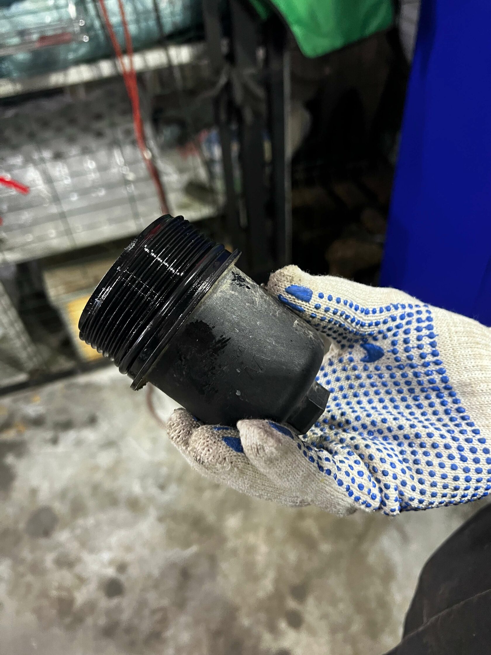 Меняем кольцо на крышке фильтра