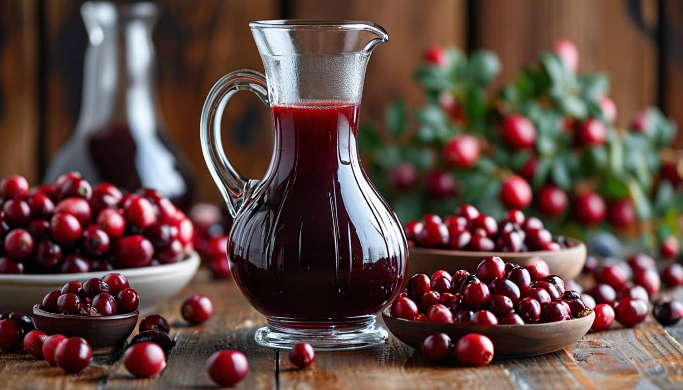 морс из замороженной клюквы