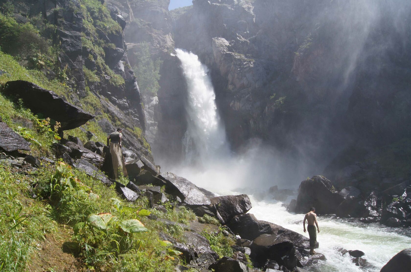 Водопад Куркуре Чулышман