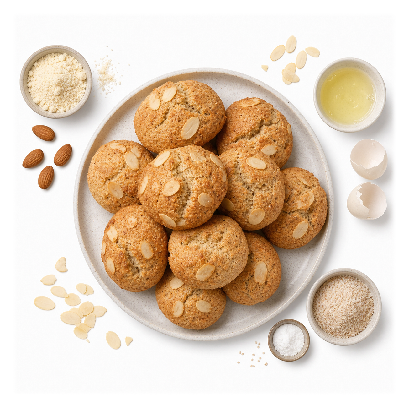 Миндальные булочки