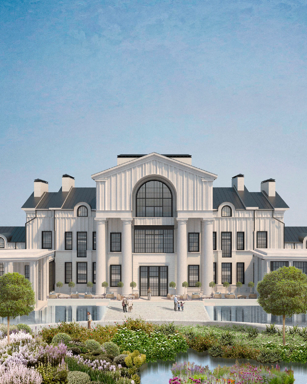 Berezhki. Five-star hotel and recreation complex