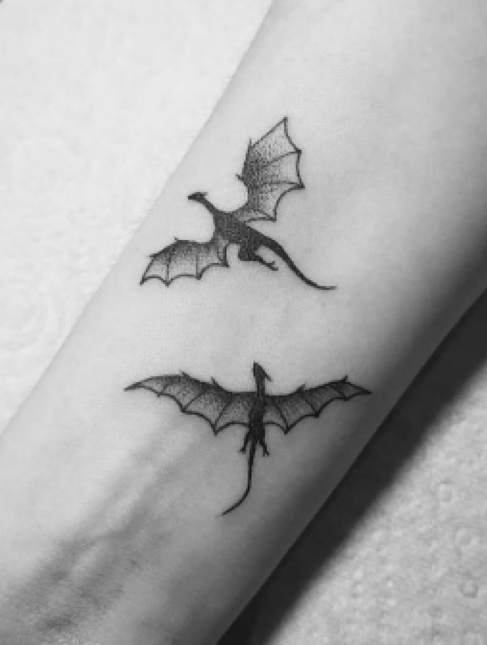 игра престолов тату, драконы