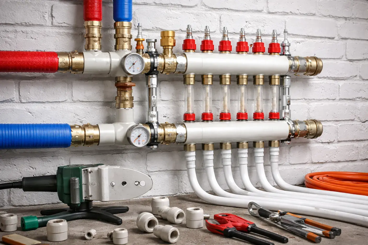 Коллектор отопления своими руками