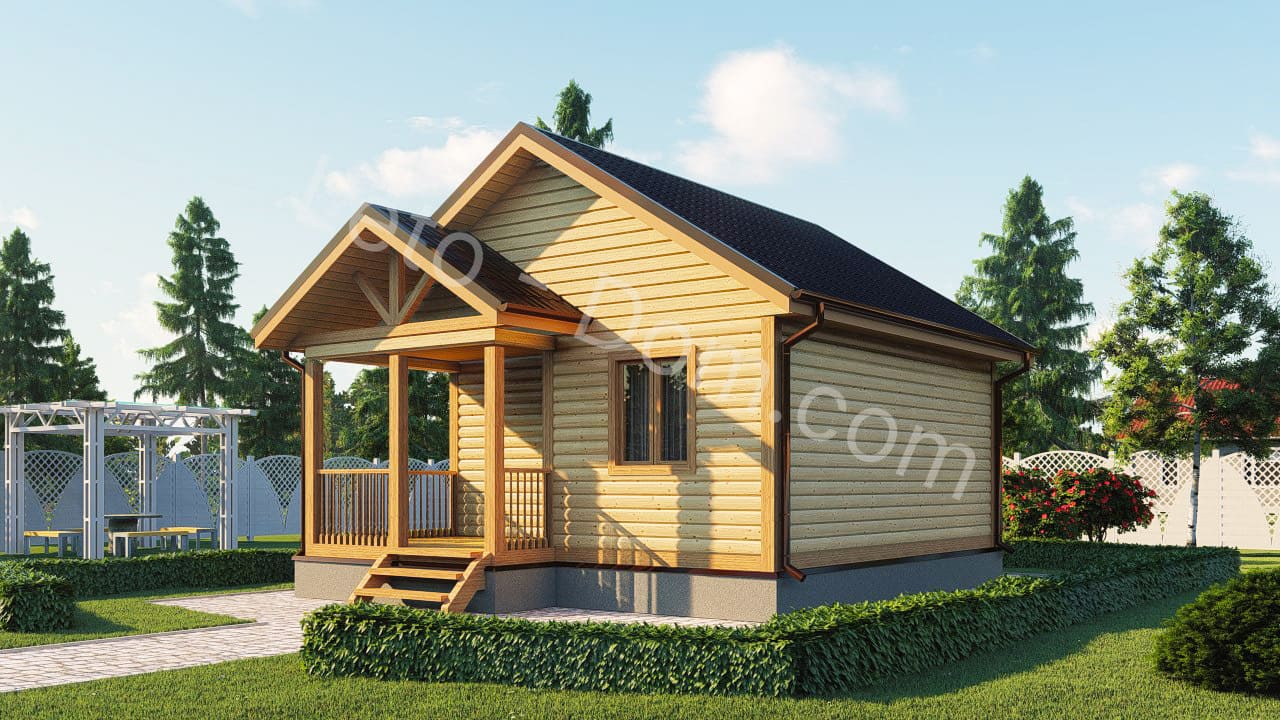 дом из бруса