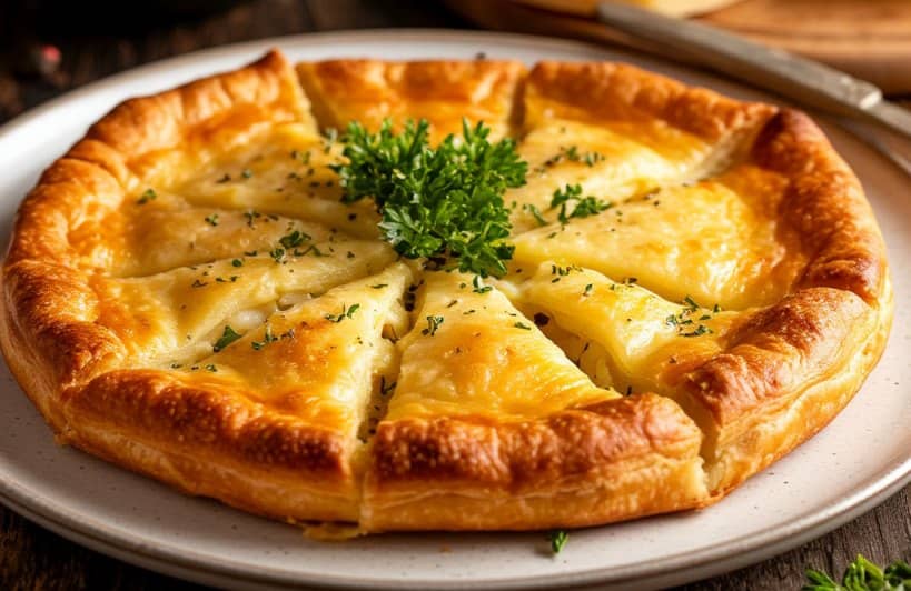 осетинский пирог с картошкой и сыром