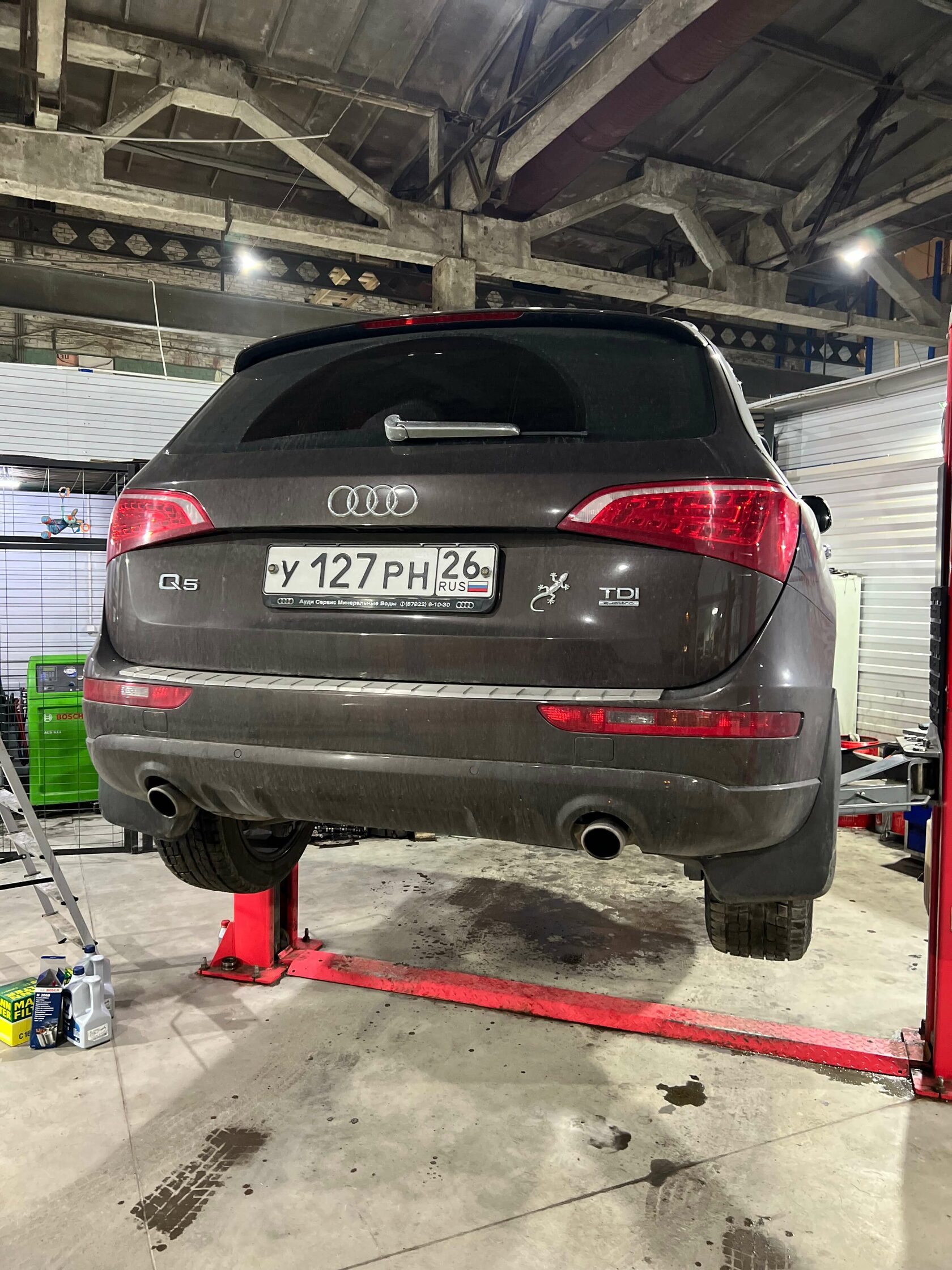Замена масла в роботе DSG Audi Q5 S-tronic DL501 0B5