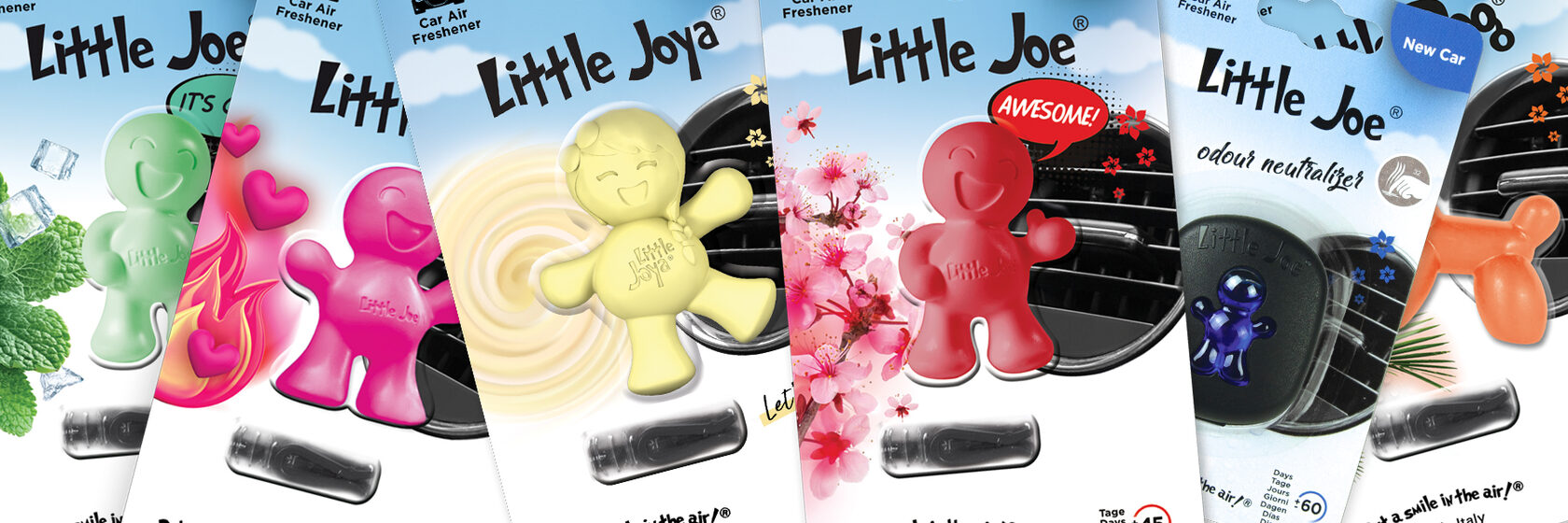 Ассортимент ароматизаторов Little Joe