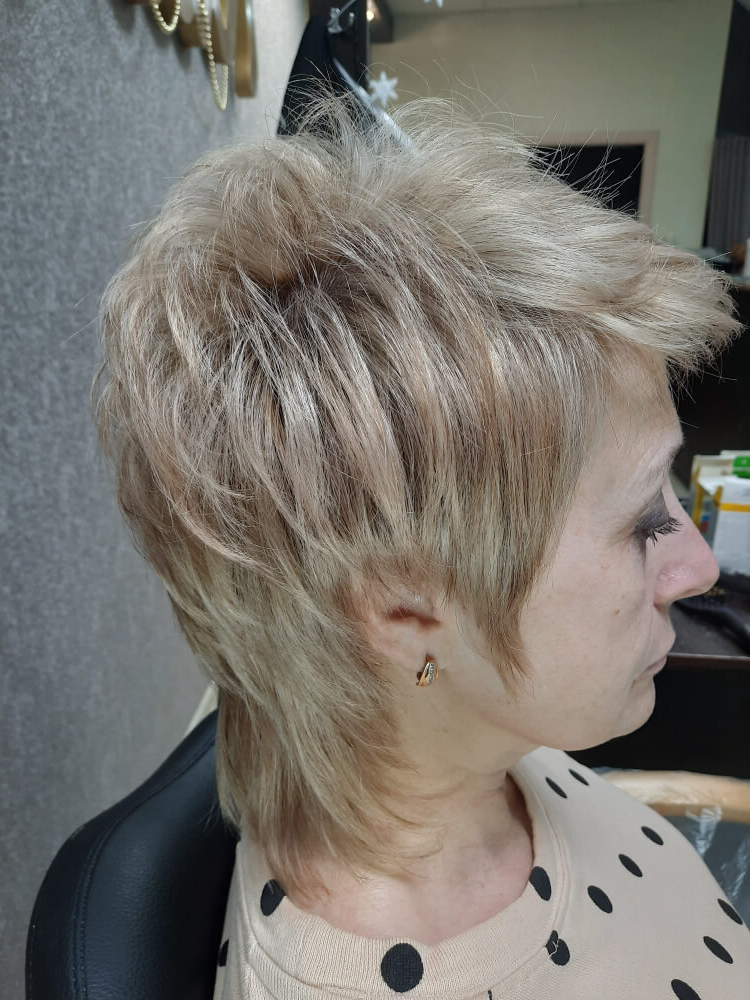 стрижка затылка женская