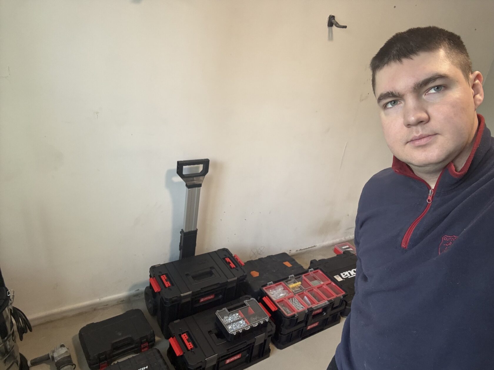 Валерий Ушаков на объекте