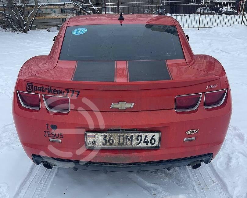 Оформление ЭПТС на Chevrolet Camaro 3.6 из Армении фото №3