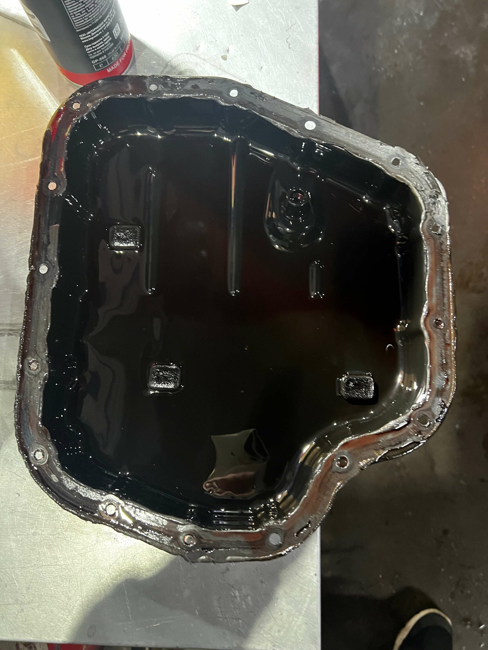 Проверка магнитов в поддоне Toyota