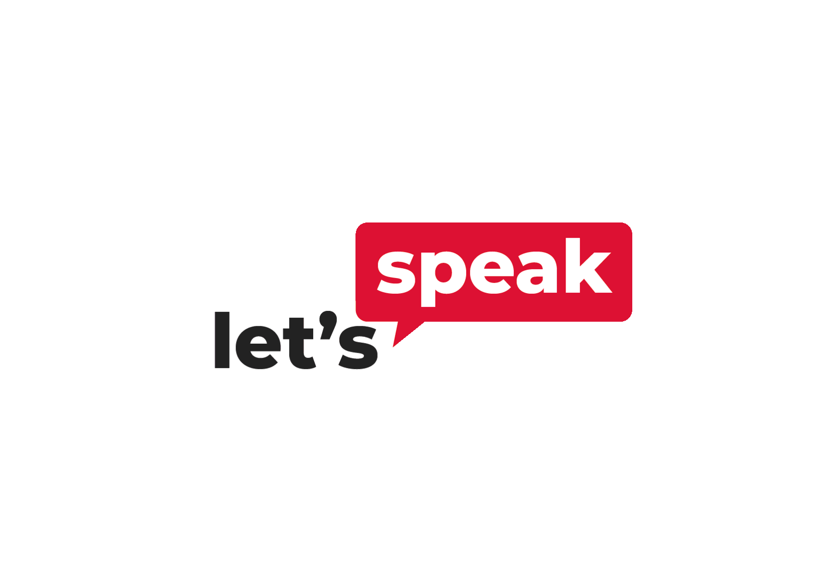 Let them speak. Let's speak.