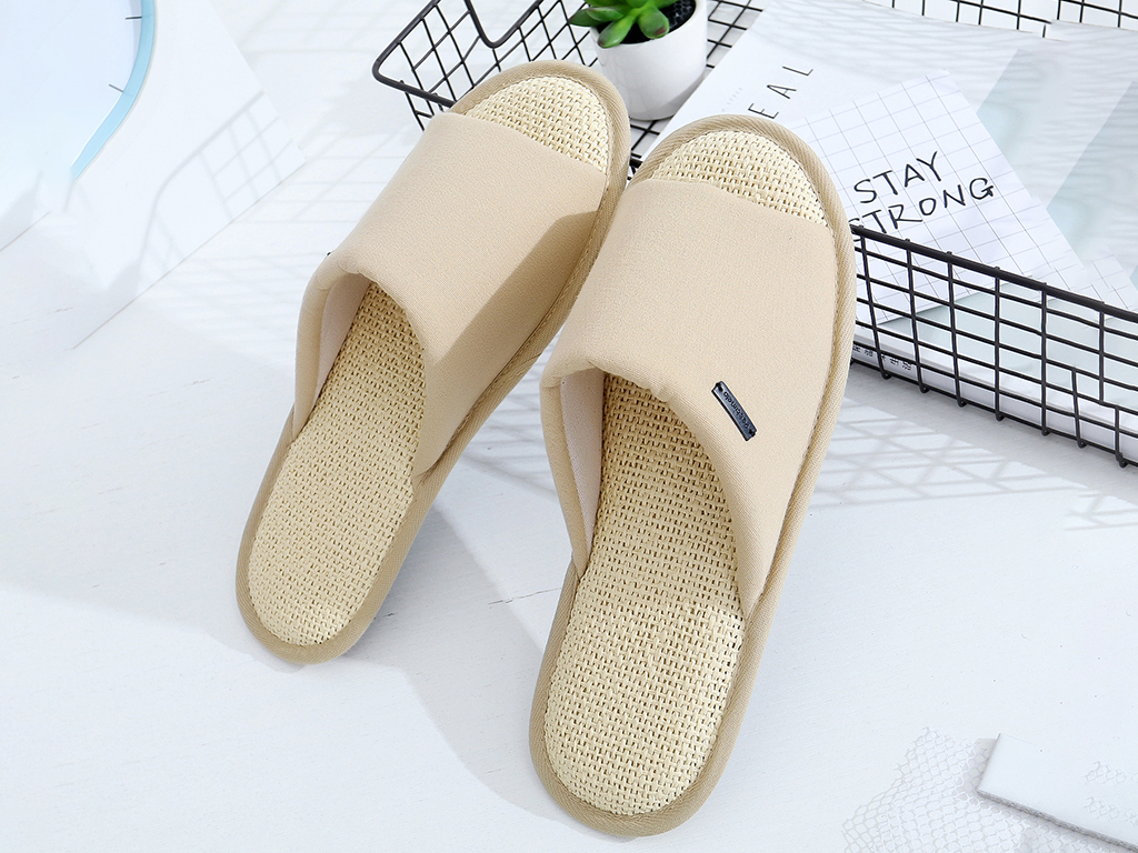 тапочки бежевые