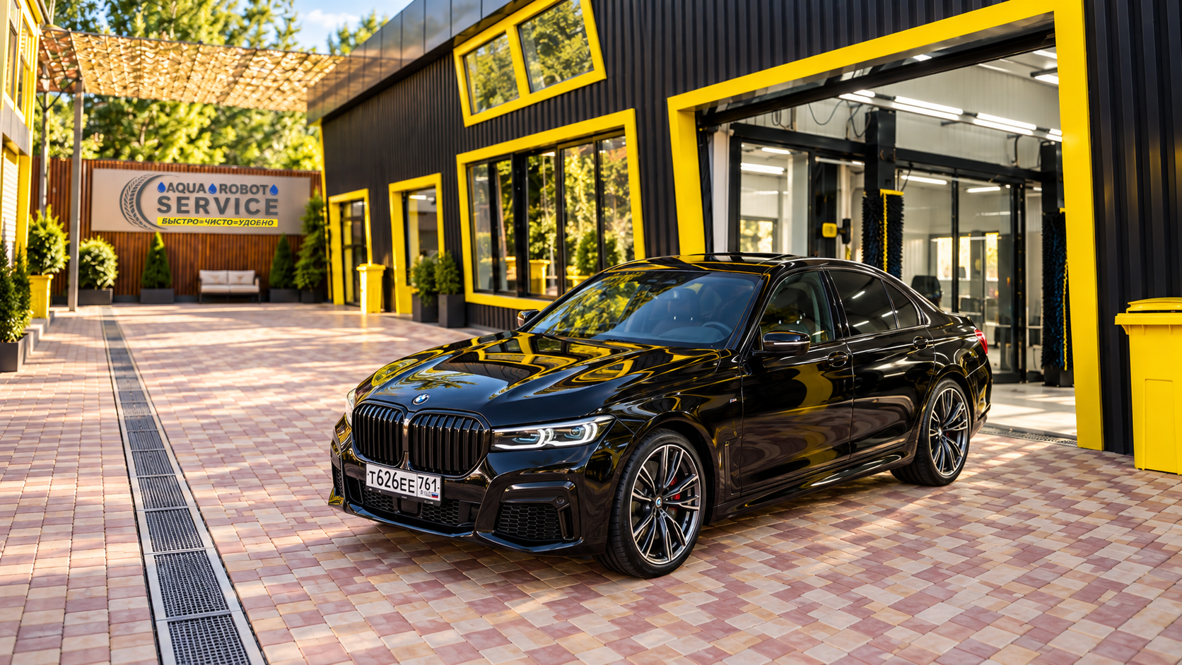 Готовый чистый автомобиль
