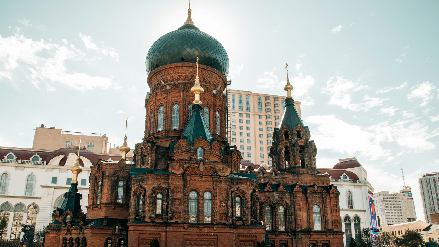 Город Харбин. Китай.