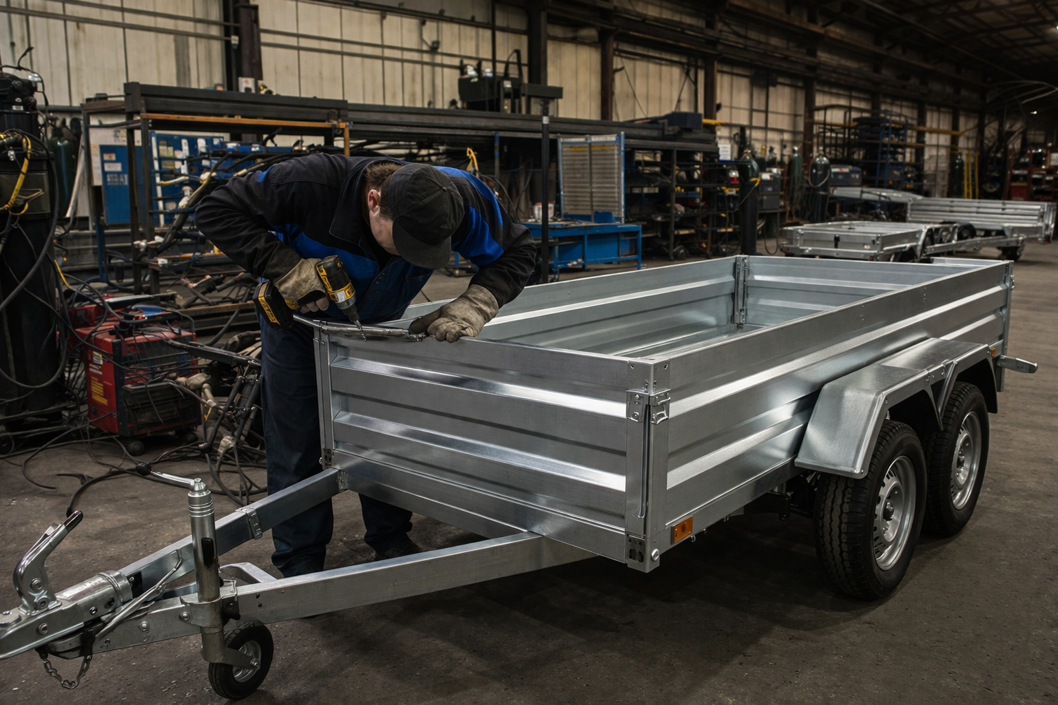 Сборка прицепа