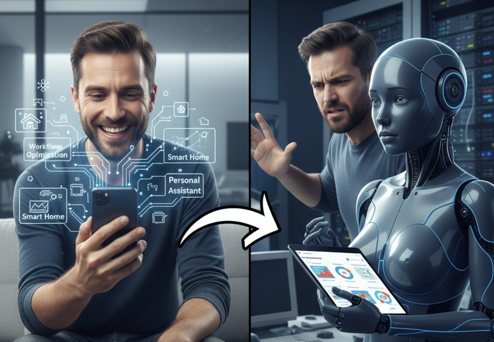 Психология саботажа: почему мы любим технологии дома, но боимся их на работе?